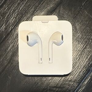 Authentic Apple White Wired Lightning Earbuds